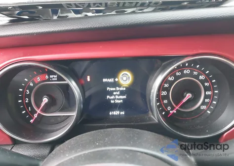 2021 Jeep Wrangler Unlimited Rubicon 4X4 z USA, uszkodzony, nr VIN 1C4JJXFM6MW852800